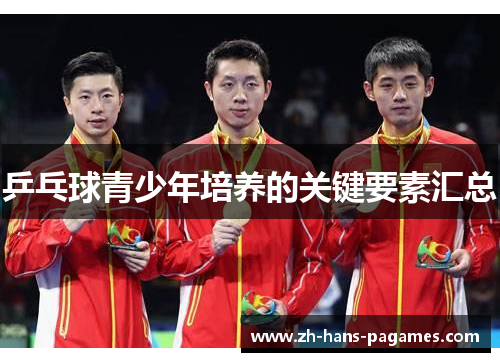 乒乓球青少年培养的关键要素汇总